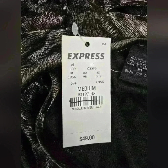 NWT Express Textured Animal Print Pant - Picture 14 of 15